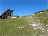 Za Ušivcem - Gradišče (Velika planina)